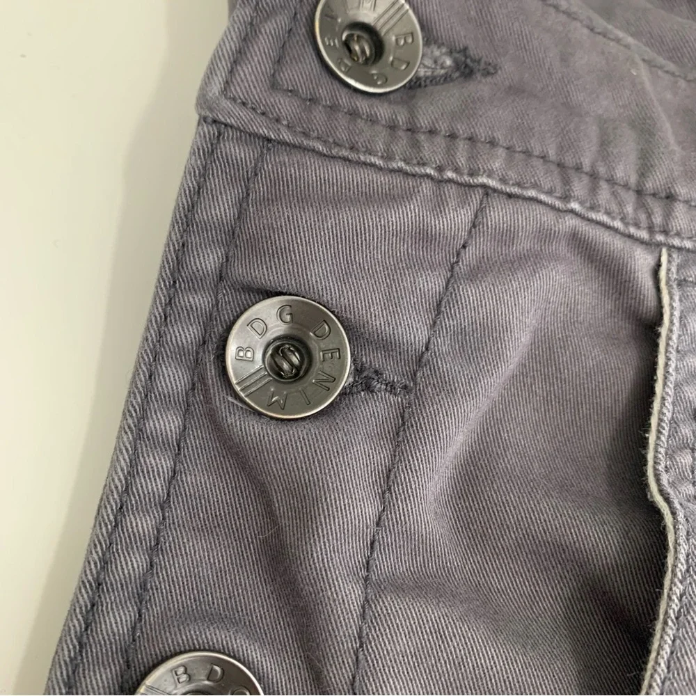 BDG Urban Outfitters Gray Overall Jeans Size Small